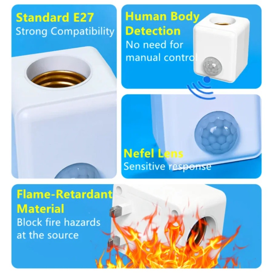 Base de Lâmpada com Sensor de  - Voice Control Light Bulb avaliação e preço