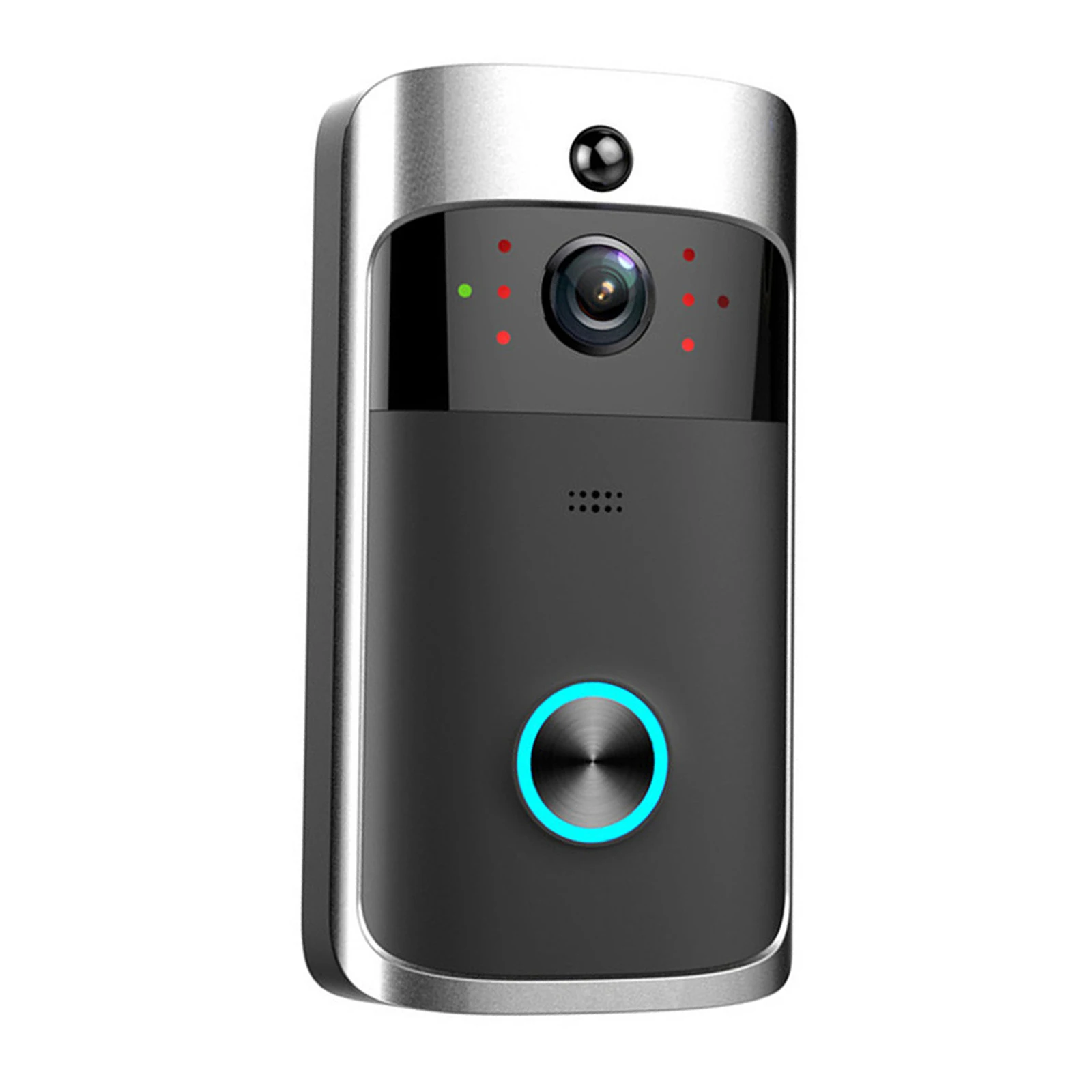 Campainha de Vídeo Sem Fio V5, - Smart Home Video Doorbell Enhanced Security With Smart Doorbell avaliação e preço