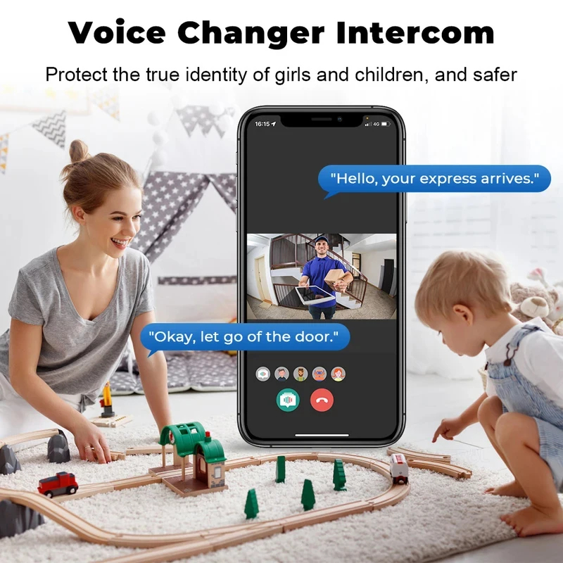 Campainha de Vídeo WiFi Inteli - Smart Home Video Doorbell Enhanced Security With Smart Doorbell avaliação e preço