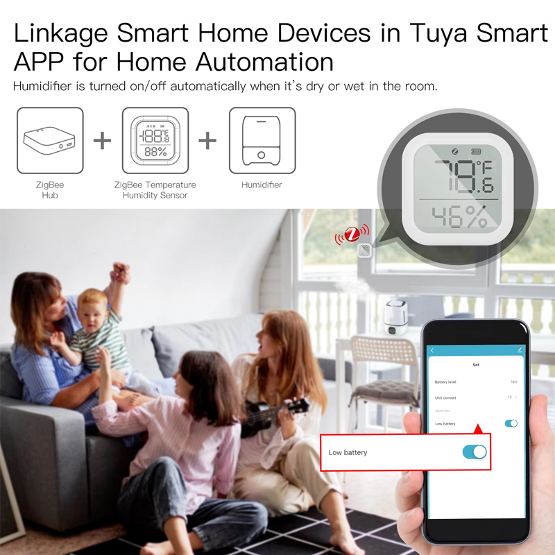 Sensor de temperatura e umidad - Smart Home Living avaliação e preço