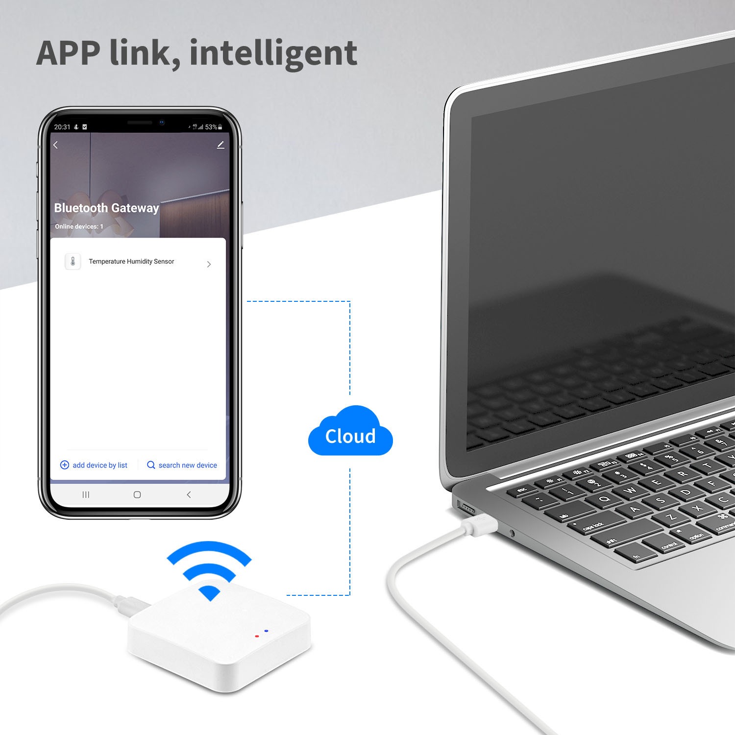 Hub Gateway Multi-Modo Tuya Zi - Smart Home Wifi Hub avaliação e preço