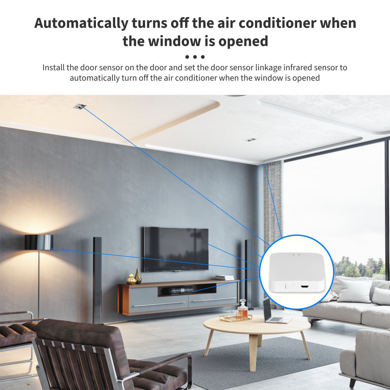 Hub Gateway Multi-Modo Tuya Zi - Smart Home Wifi Hub avaliação e preço