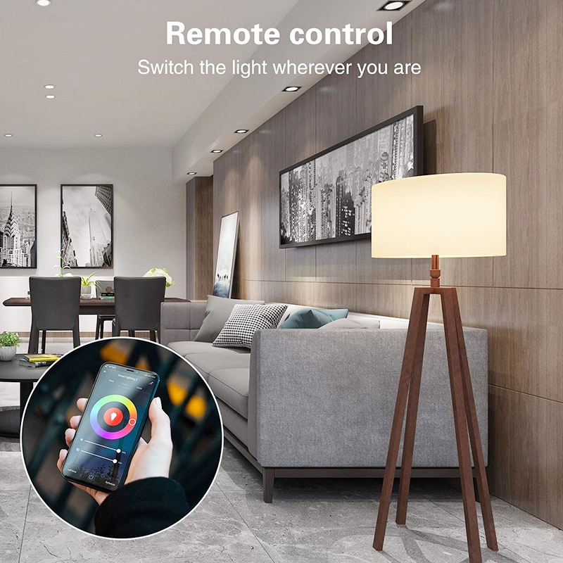 SIXWGH E27 Lâmpada WiFi 9W Lâm - Alexa Compatible Bulb avaliação e preço