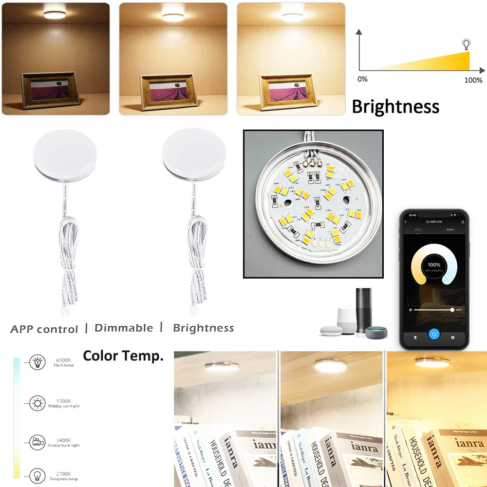 Luz LED Redonda Zigbee 3.0 par - Alexa Compatible Bulb avaliação e preço