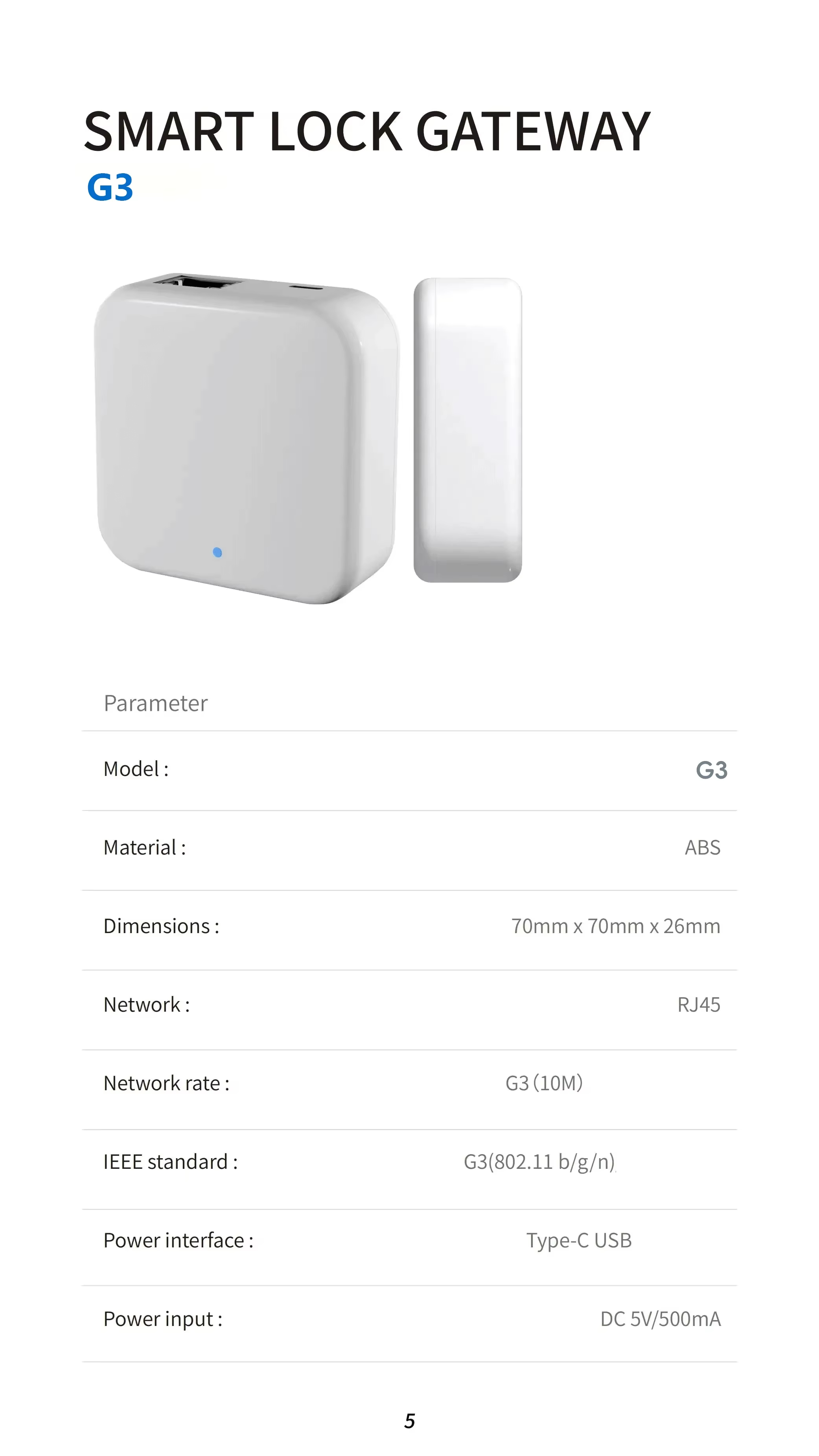 Hub TTLOCK Gateway G2 G3 Bluet - Smart Home Wifi Hub avaliação e preço
