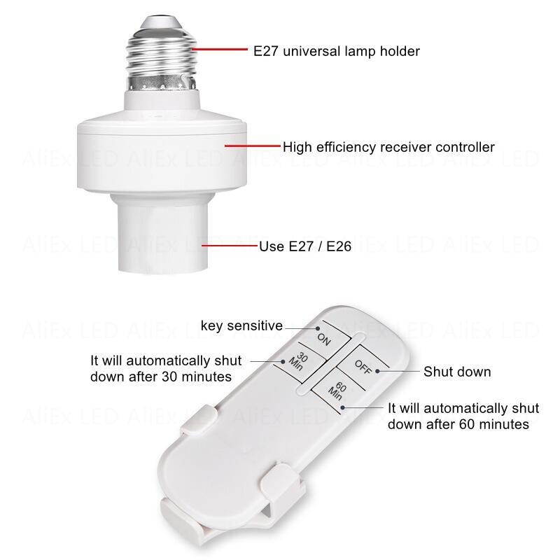 Suporte de lâmpada led e27 sem - Voice Control Light Bulb avaliação e preço