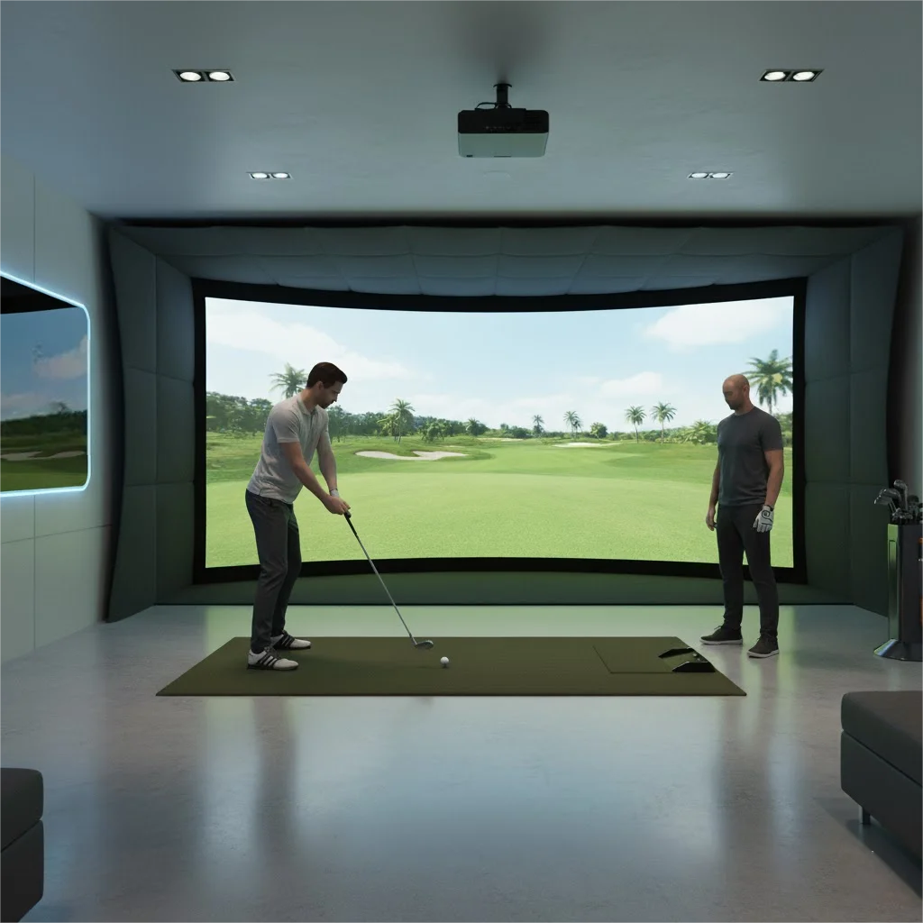 Simulador de Golfe VR com Expe - Smart Home Simulation avaliação e preço