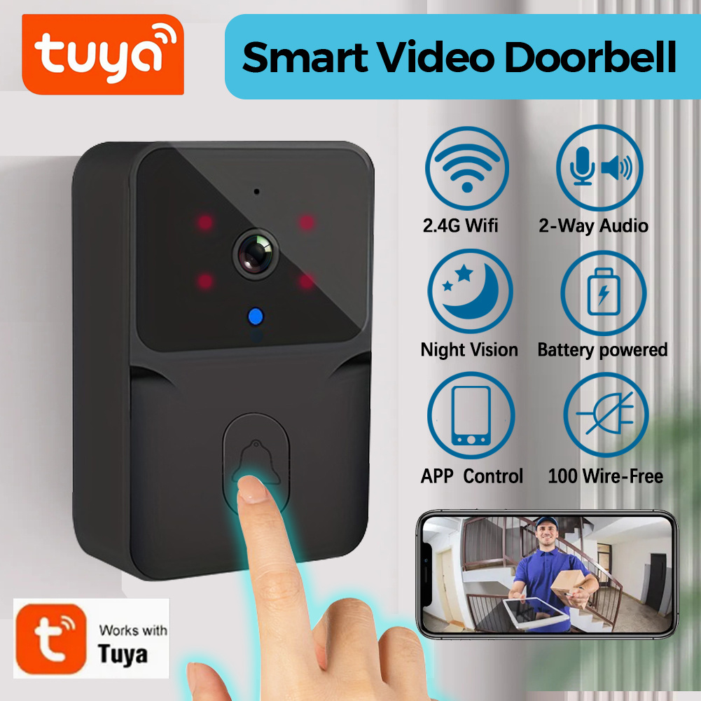 Campainha de Vídeo Inteligente - Smart Home Video Doorbell Enhanced Security With Smart Doorbell avaliação e preço