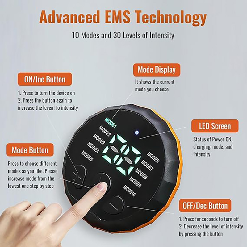 Cinto Tonificador Muscular EMS - Smart Home Gym avaliação e preço